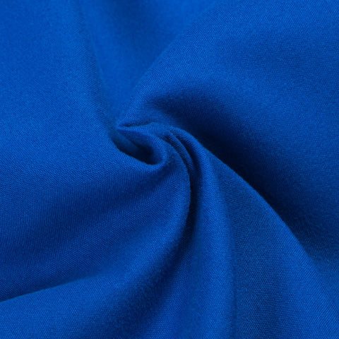 Image of 1800 Thread Count Brushed Microfiber Fitted Sheet with 15" Pocket, Twin, Royal Blue