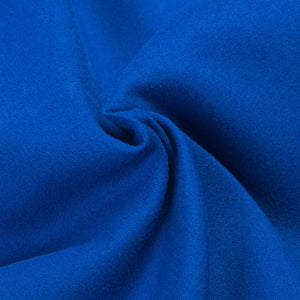 1800 Thread Count Brushed Microfiber Fitted Sheet with 15" Pocket, Twin, Royal Blue