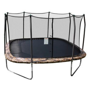 Camo 14' Square Trampoline with Safety Enclosure