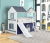 Master Twin over Twin Loft/Bunk Bed with Tent